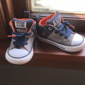 Converse Toddler size 4 4.5 5 Boy Shoes - Chucks